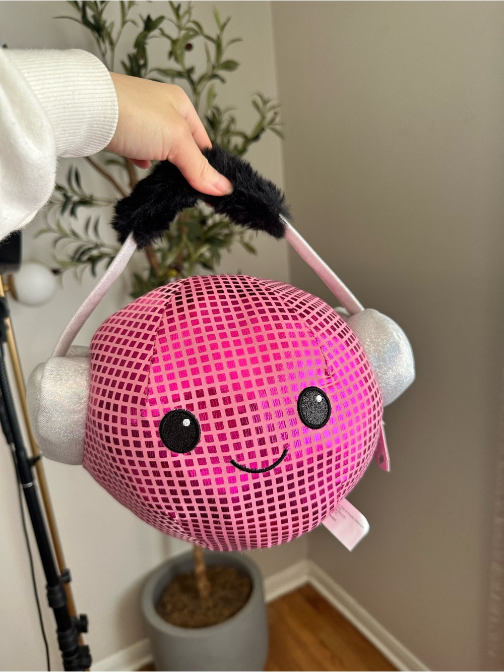DJ Disco Ball Plush NWT